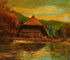 Haus am Teich (rötlich)